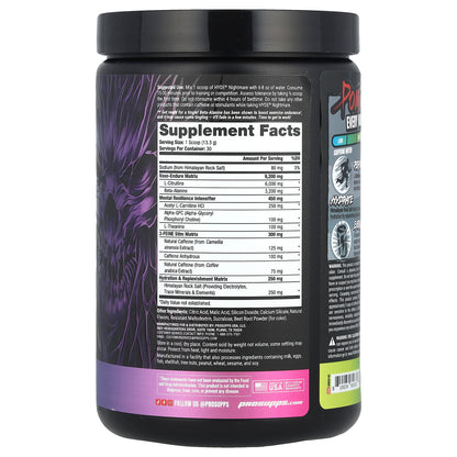 ProSupps, HYDE® Nightmare, Intense Energy Pre-Workout, Jawbreaker, 14.07 oz (399 g)