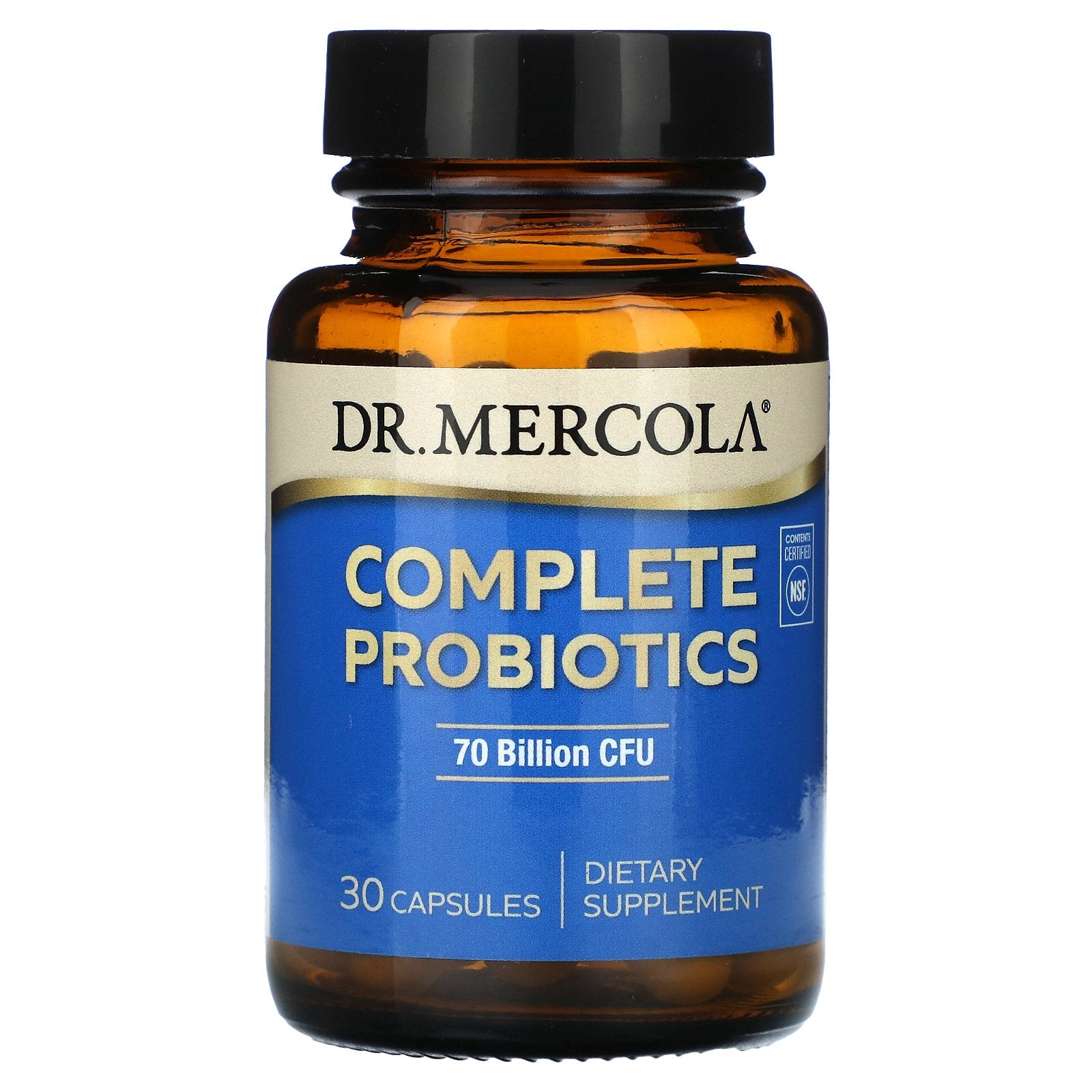 Dr. Mercola, Complete Probiotics, 70 Billion CFU, 30 Capsules