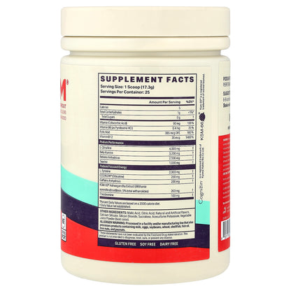 Podium Nutrition, Fuse 2025 Pre Workout, Sour Watermelon, 15.26 oz (432.5 g)