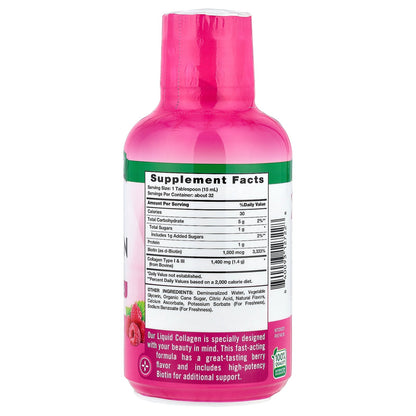 Nature's Truth, Premium Liquid Collagen With Biotin, Delicious Berry, 16 fl oz (473 ml)