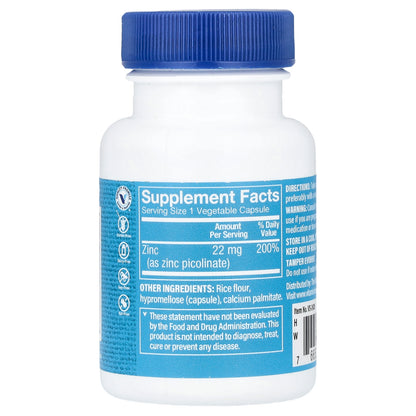 The Vitamin Shoppe, Zinc Picolinate , 100 Vegetable Capsules