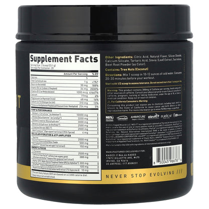 Kaged, Elite Series, Pre-Workout, Cherry Limeade, 1.46 lb (662 g)