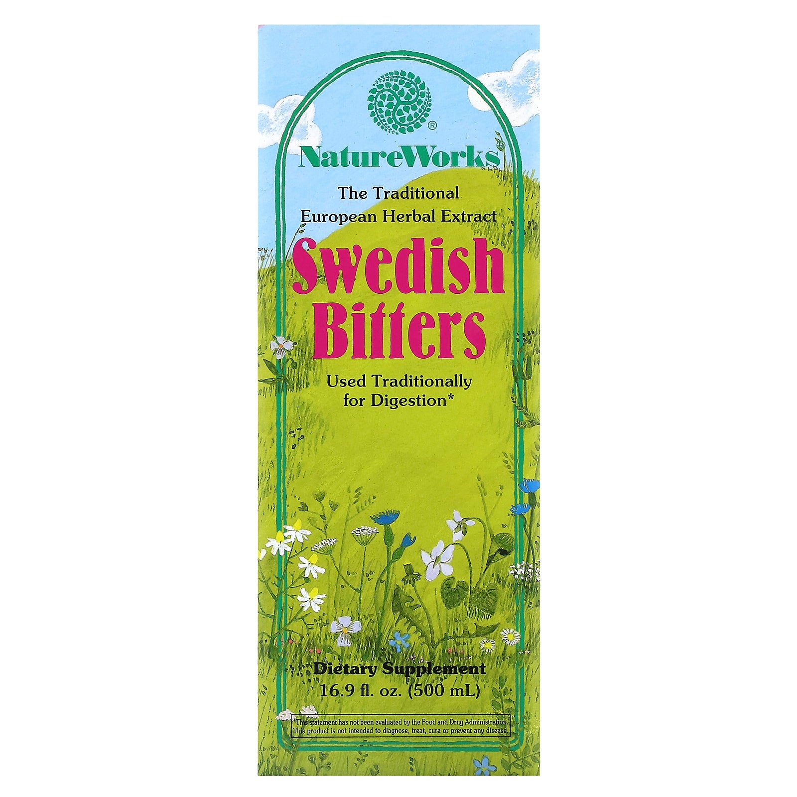 Nature's Way, NatureWorks, Swedish Bitters, 16.9 fl oz (500 ml)
