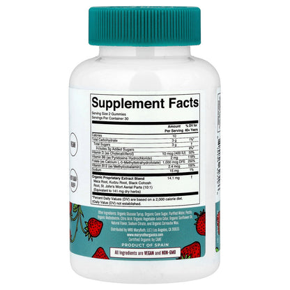 MaryRuth's, Organic Menopause Gummies, Strawberry, 60 Gummies