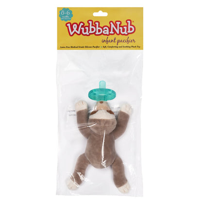 WubbaNub, Infant Pacifier, 0-6 Months, Baby Sloth, 1 Pacifier