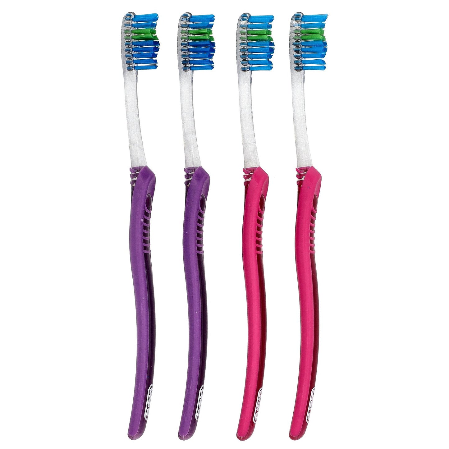 Oral-B, Advanced Clean Toothbrush, Medium, 4 Pack