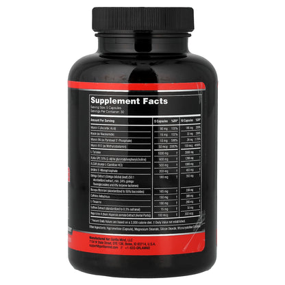 Gorilla Mind, Advanced Nootropic Formula, 150 Capsules