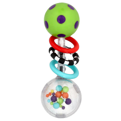 Sassy, Inspire The Senses®, Spin Shine Rattle, 0+ Months, 1 Count