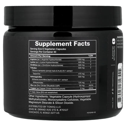 Toniiq, HGH Ultra™ 3500, 240 Capsules