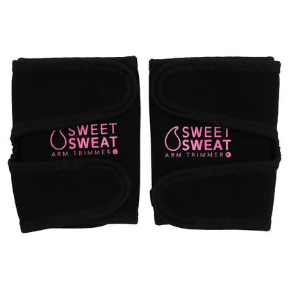 Sports Research, Sweet Sweat®, Arm Trimmers, Medium, Black & Pink, 1 Pair