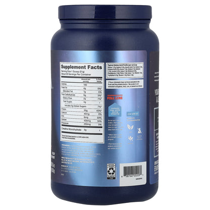 Vega, Plant-Based Performance Protein + Creatine, Creamy Chocolate, 2 lb 4 oz (1.02 kg)