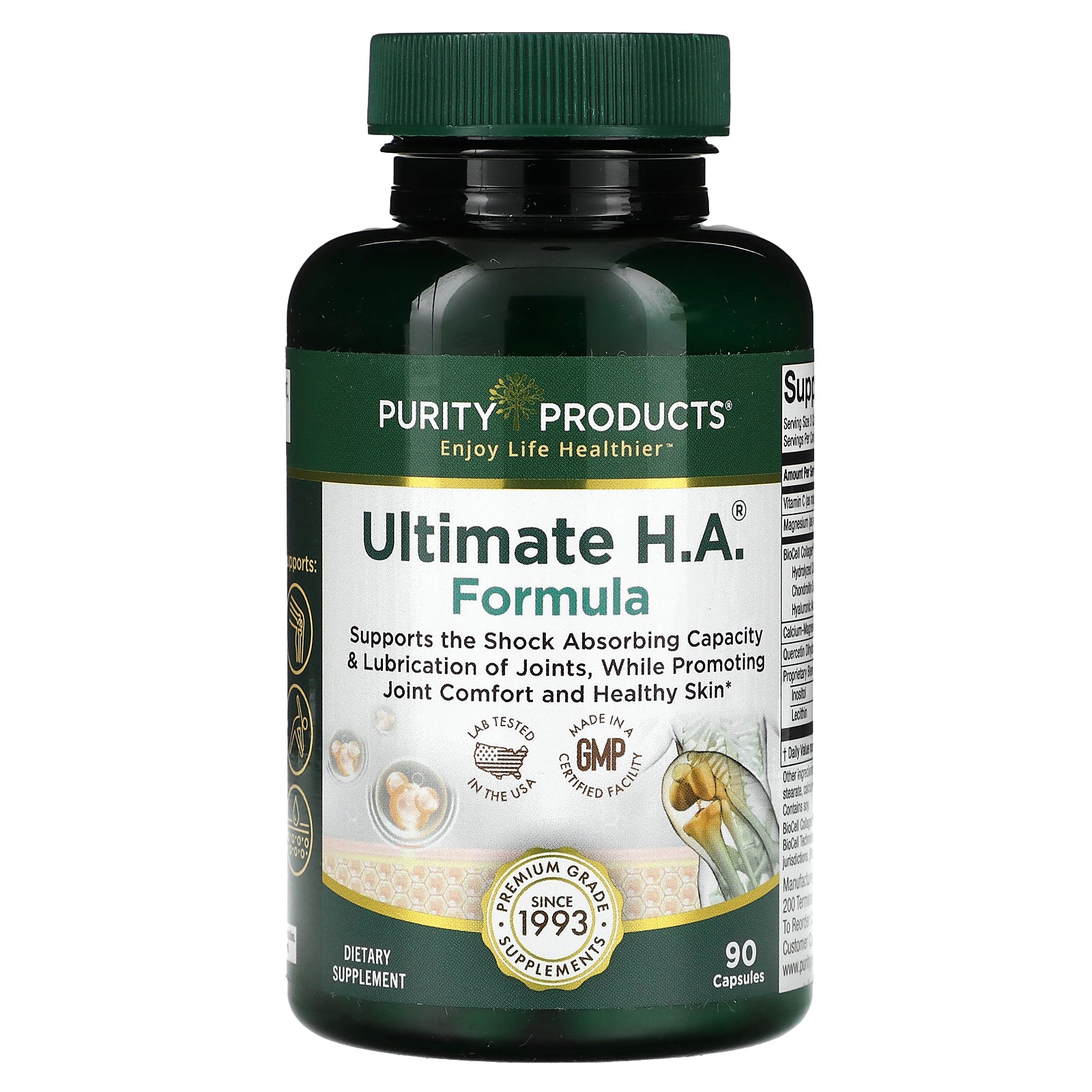 Purity Products, Ultimate H.A. Formula, 90 Capsules