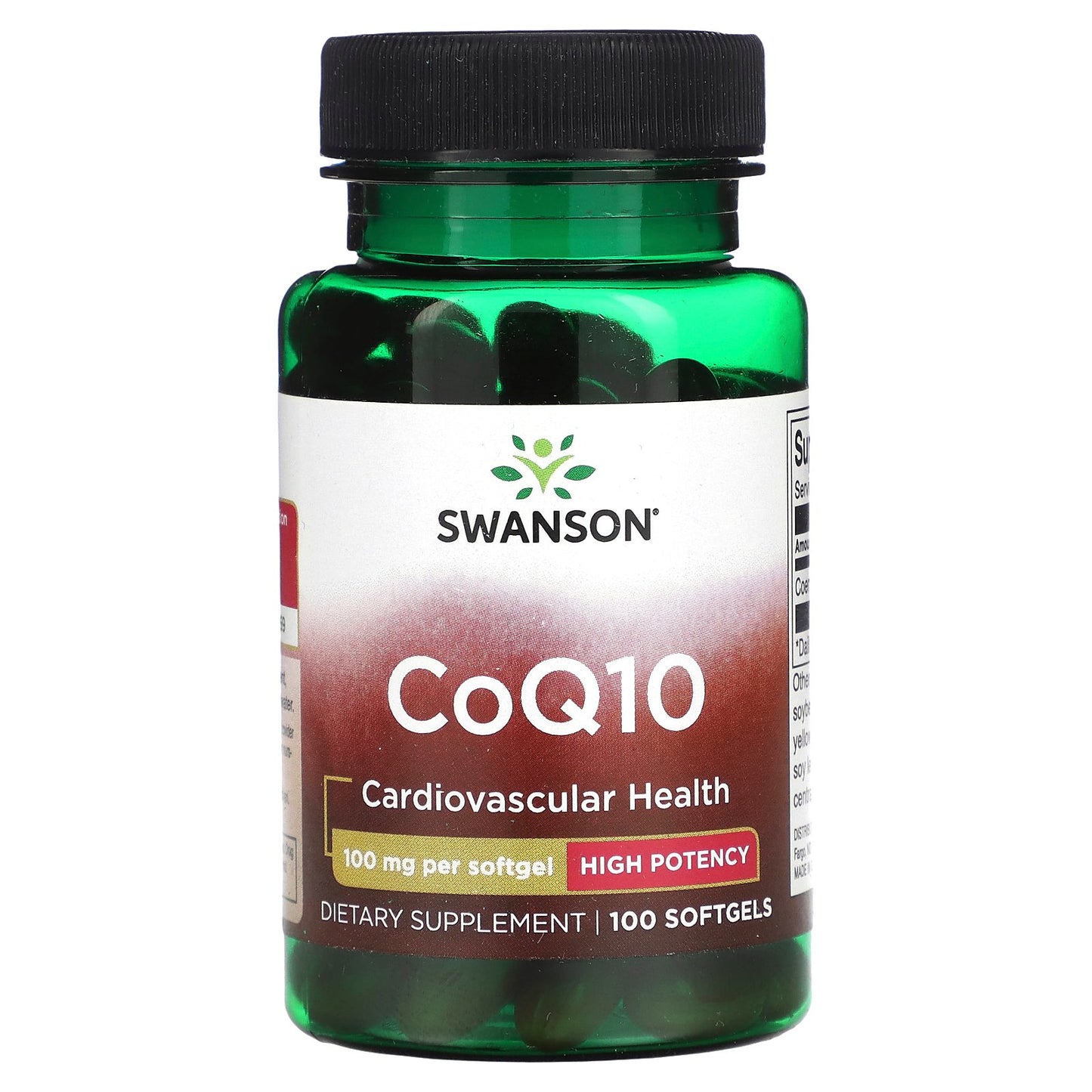 Swanson, CoQ10, 100 mg, 100 Softgels