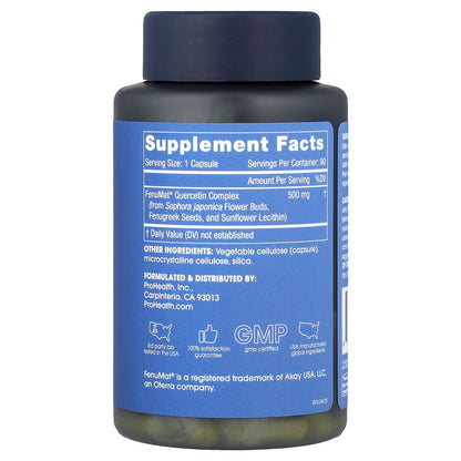 ProHealth Longevity, Pure Quercetin, 500 mg, 90 Capsules