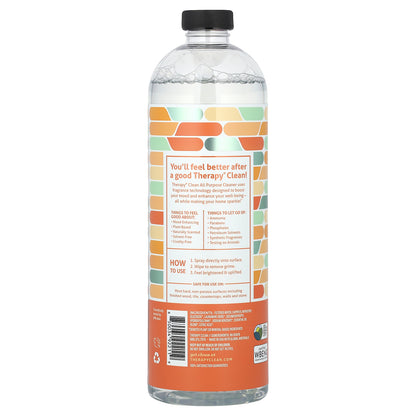 Therapy Clean, All Purpose Cleaner, Fresh Herbs & Melon, 24 fl oz (710 ml)