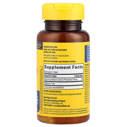 Nature Made, Melatonin, 3 mg, 120 Tablets