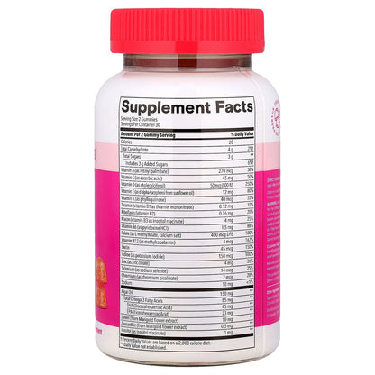 SmartyPants, Teen Girl Plus Multi & Omegas. Mango Orange, 60 Gummies