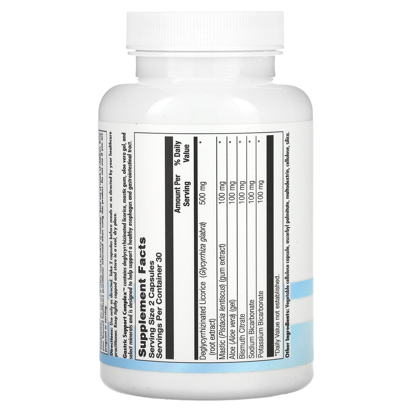 Nutra BioGenesis, Gastric Support Complex, 60 Capsules