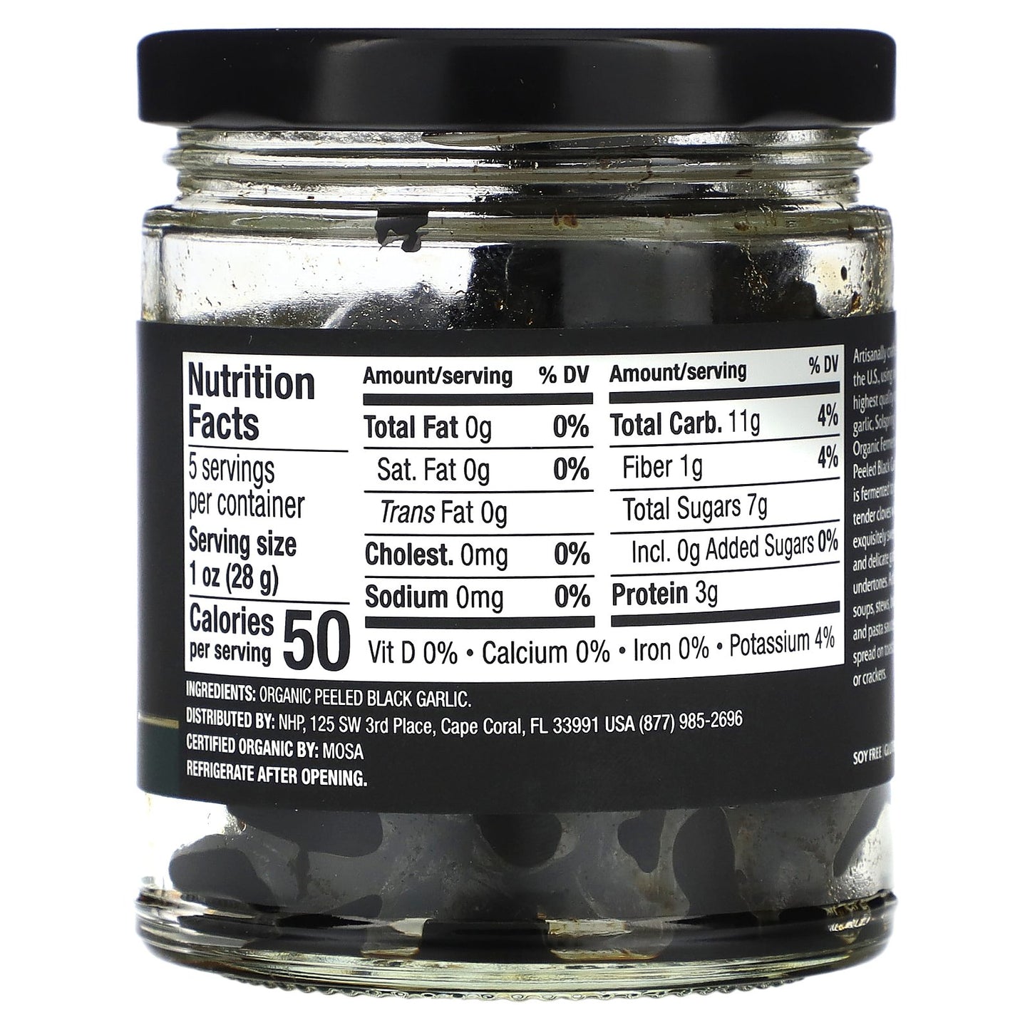Dr. Mercola, Solspring®, Organic Fermented Black Garlic, 5 oz (142 g)