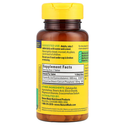 Nature Made, Vitamin B12, Time Release, 75 Tablets