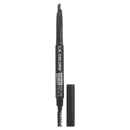L.A. Colors, Browie Wowie, Brow Pencil, CBP408 Black, 0.007 oz (0.2 g)