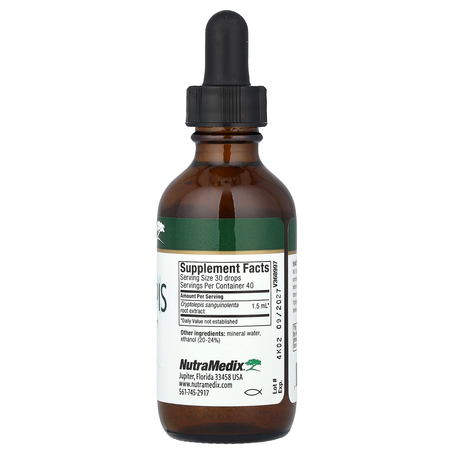 NutraMedix, Cryptolepis, Microbial Support, 2 fl oz (60 ml)