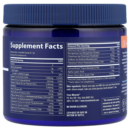 Trace, Power Pak, Lemon Lime, 9.7 oz (275 g)