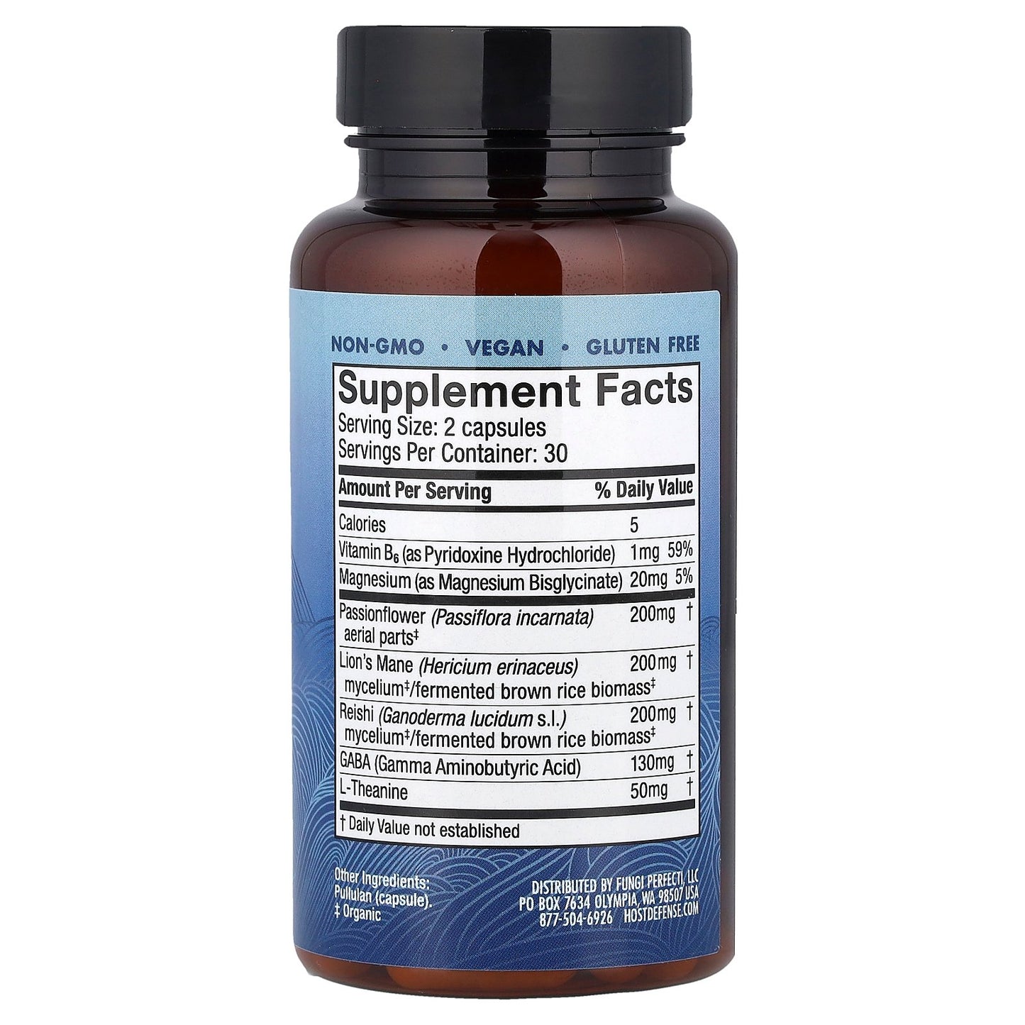 Host Defense, Mushrooms™ Mycobenefits, Sleep, 60 Capsules