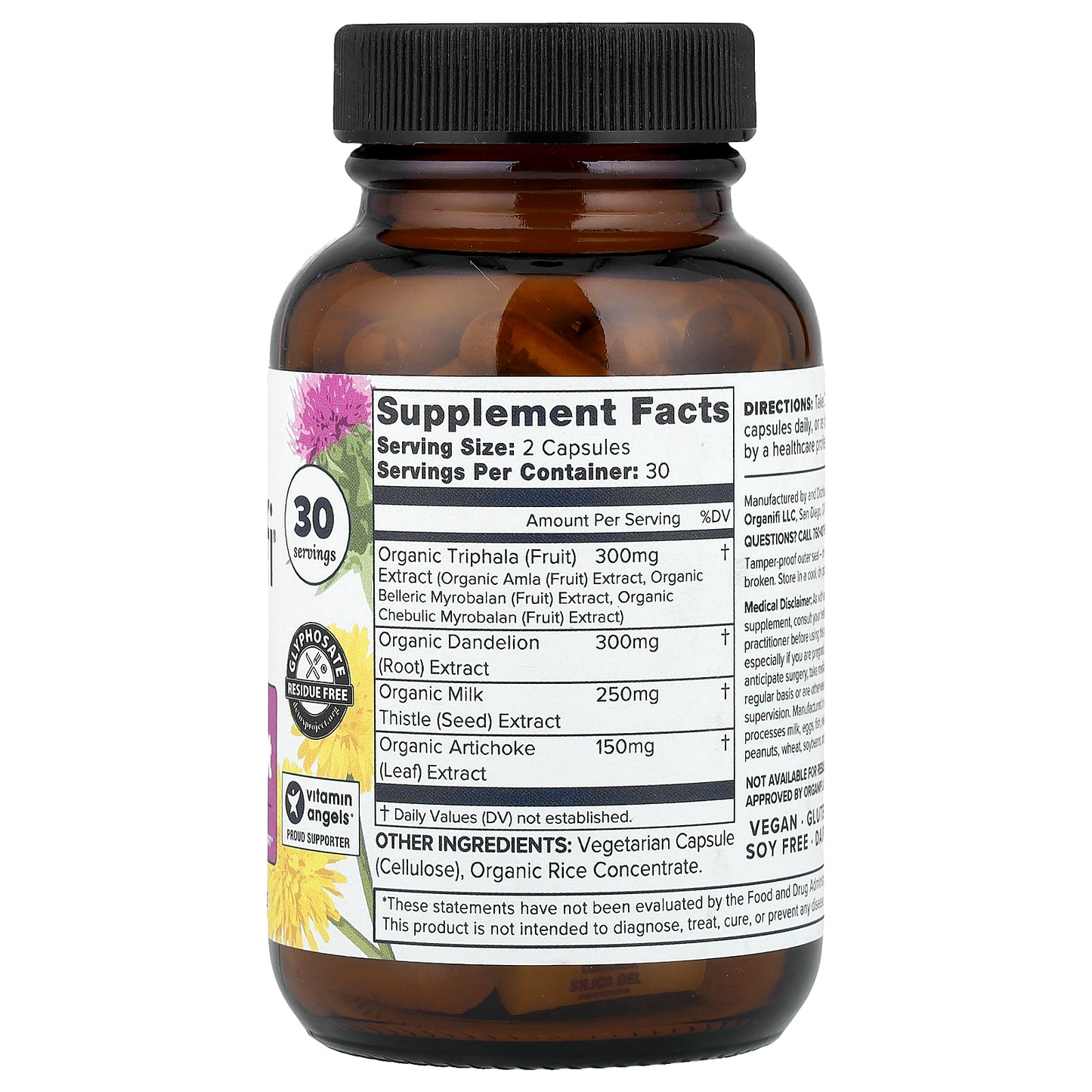 Organifi, Liver Reset, 60 Capsules