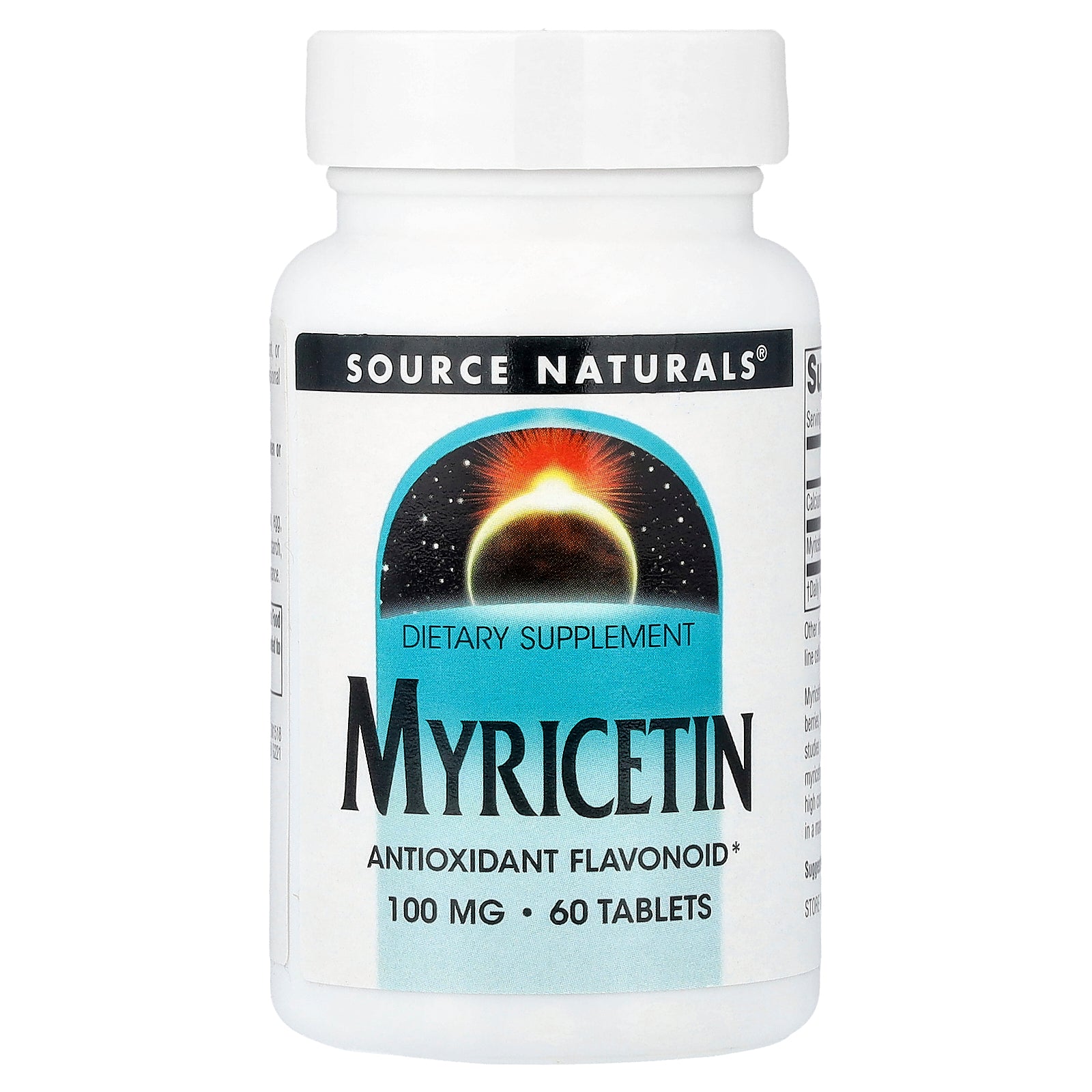 Source Naturals, Myricetin, 100 mg, 60 Tablets