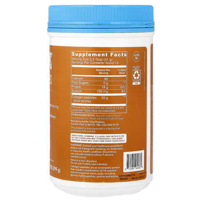 Vital Proteins, Collagen Peptides, Salted Caramel, 10.5 oz (299 g)
