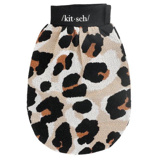 Kitsch, Exfoliating Glove, Leopard, 1 Glove