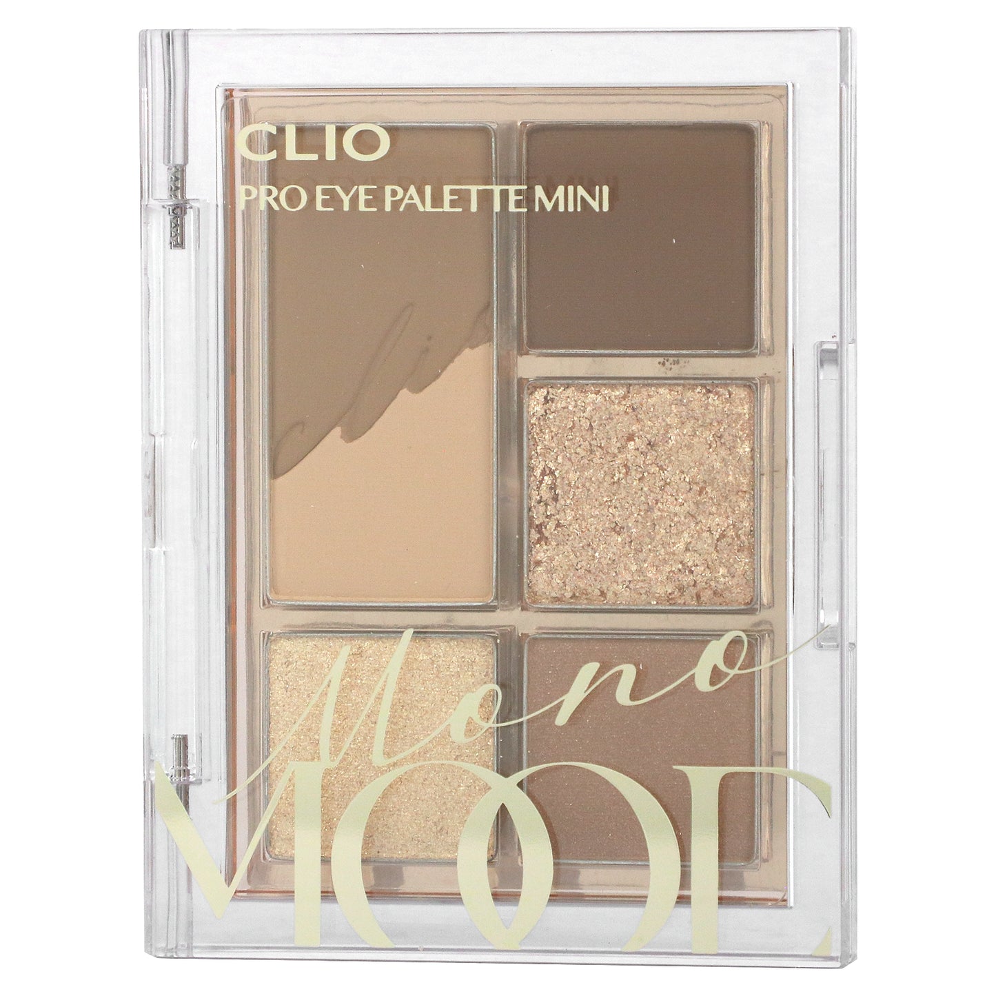 Clio, Pro Eye Palette Mini, 01 Mono Mood, 1 Mini Palette