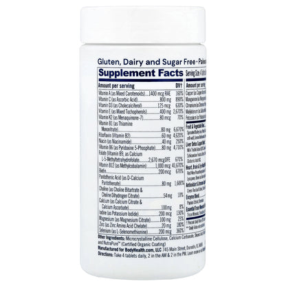 BodyHealth, Multi Complete™, 120 Tablets