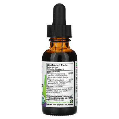 Oregon's Wild Harvest, Organic Valerian Hops, 1 fl oz (30 ml)