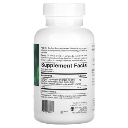 Econugenics, GlyphoDetox, Glyphosate + Pesticide Defense, 60 Vegetarian Capsules