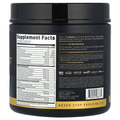 Kaged, Elite Series, Pre-Workout, Fruit Punch, 1.46 lb (662 g)