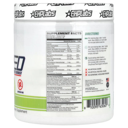 EHPlabs, OxyShred Non-Stim, Thermogenic Fat Burner, Mojito, 11.4 oz (324 g)