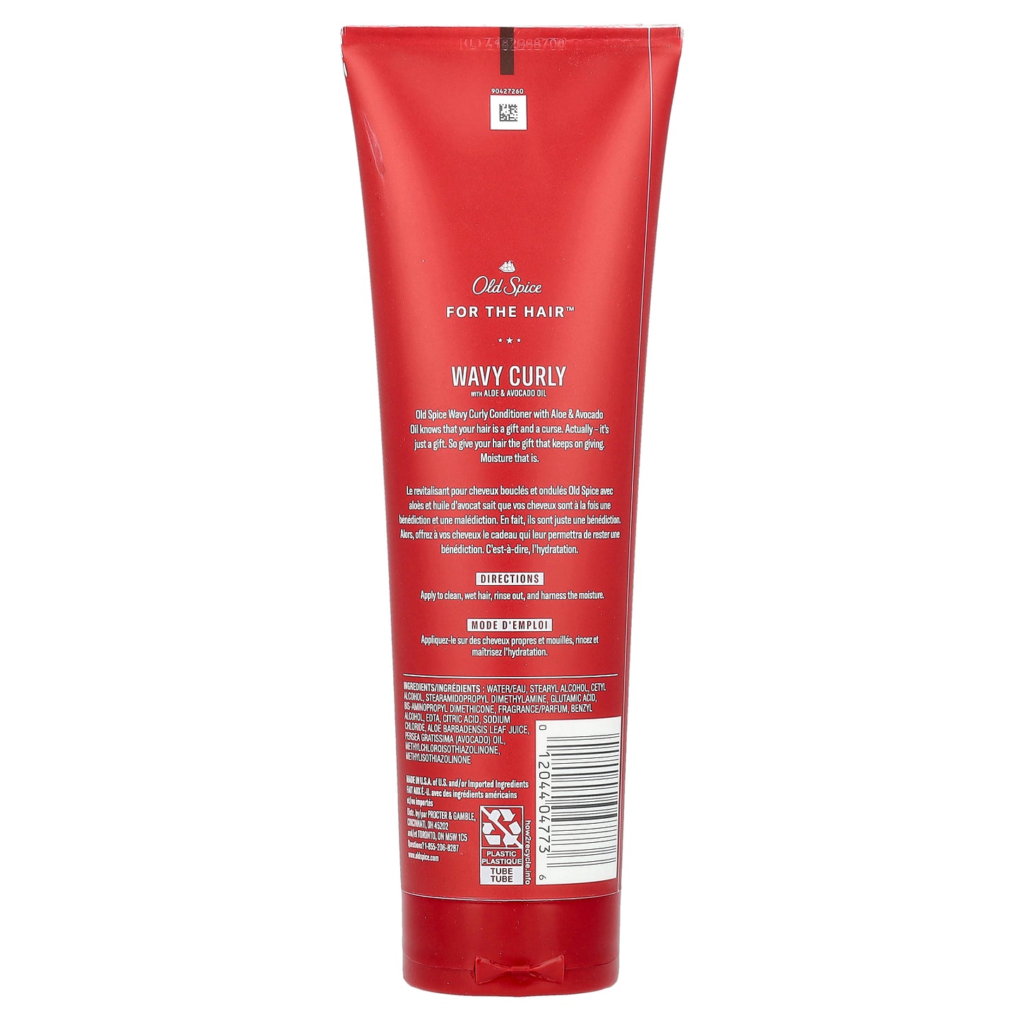 Old Spice, Wavy Curly Conditioner with Aloe & Avocado Oil, 8 fl oz (237 ml)
