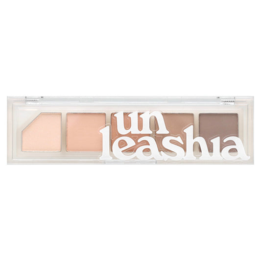 Unleashia, Mood Shower Eye Palette, No.1 Vanilla Shower, 4 g