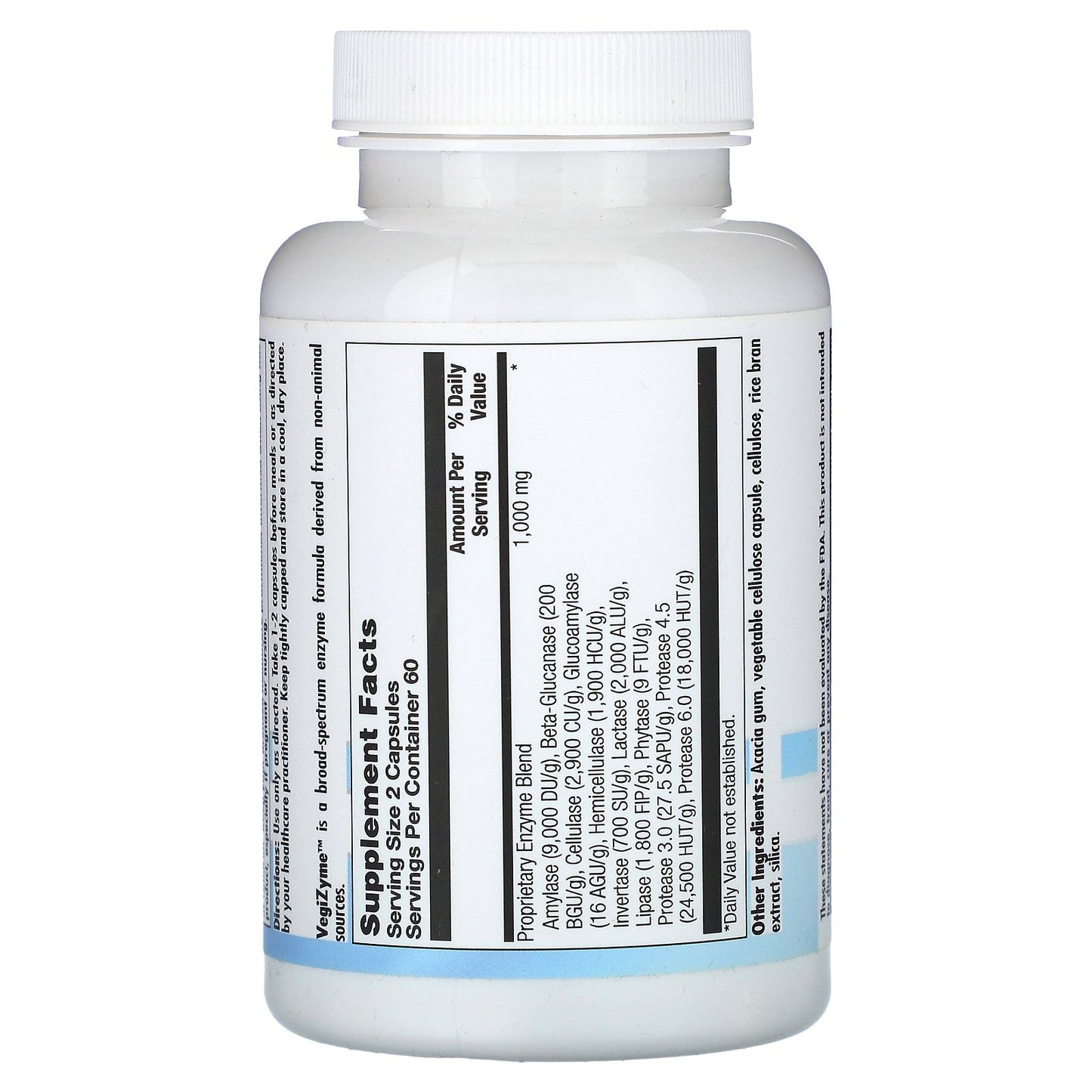 Nutra BioGenesis, VegiZyme, 120 Capsules