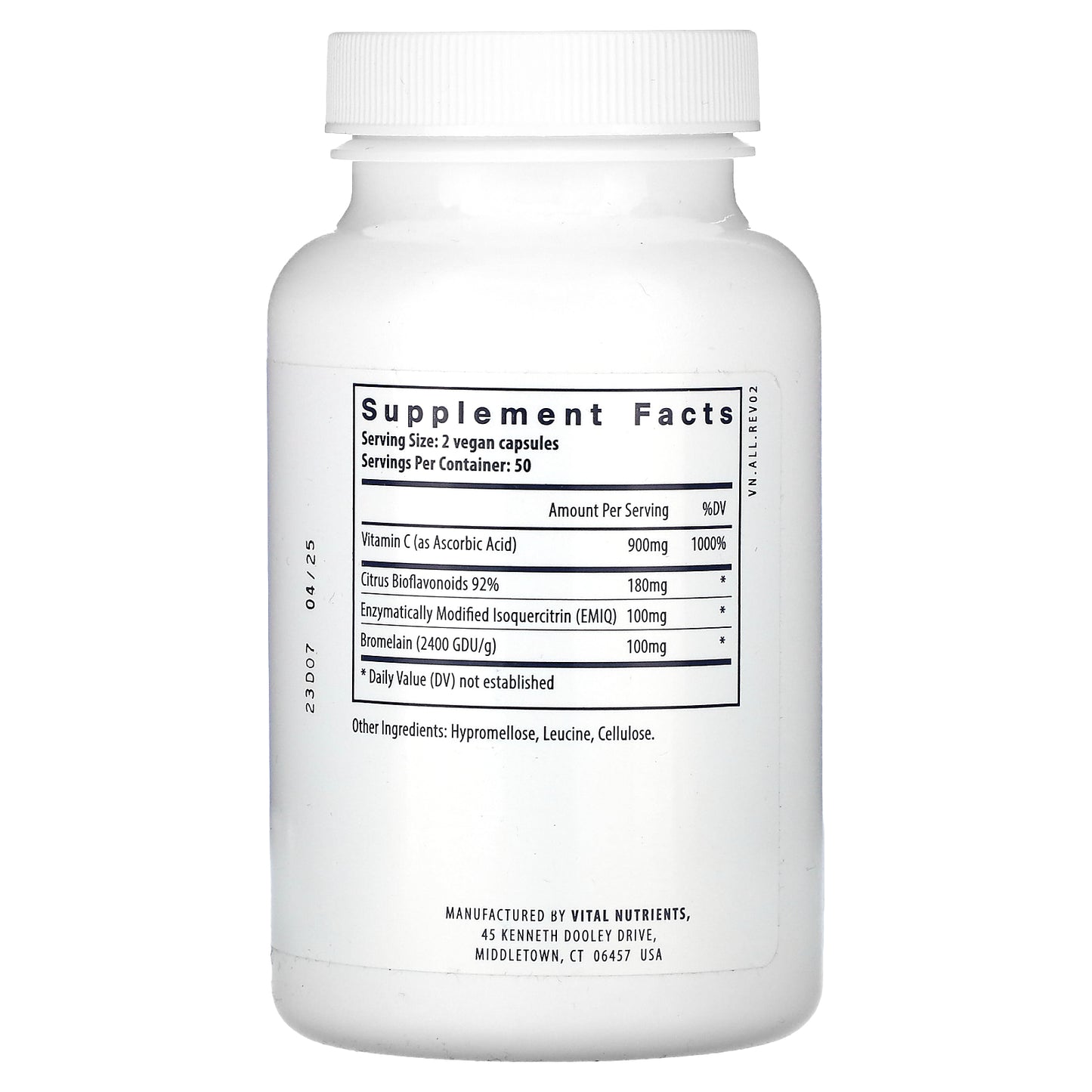 Vital Nutrients, Aller-C, 100 Vegan Capsules