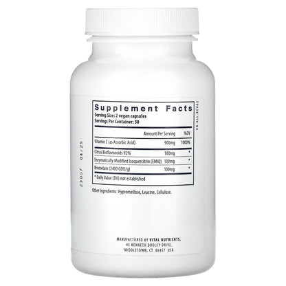 Vital Nutrients, Aller-C, 100 Vegan Capsules