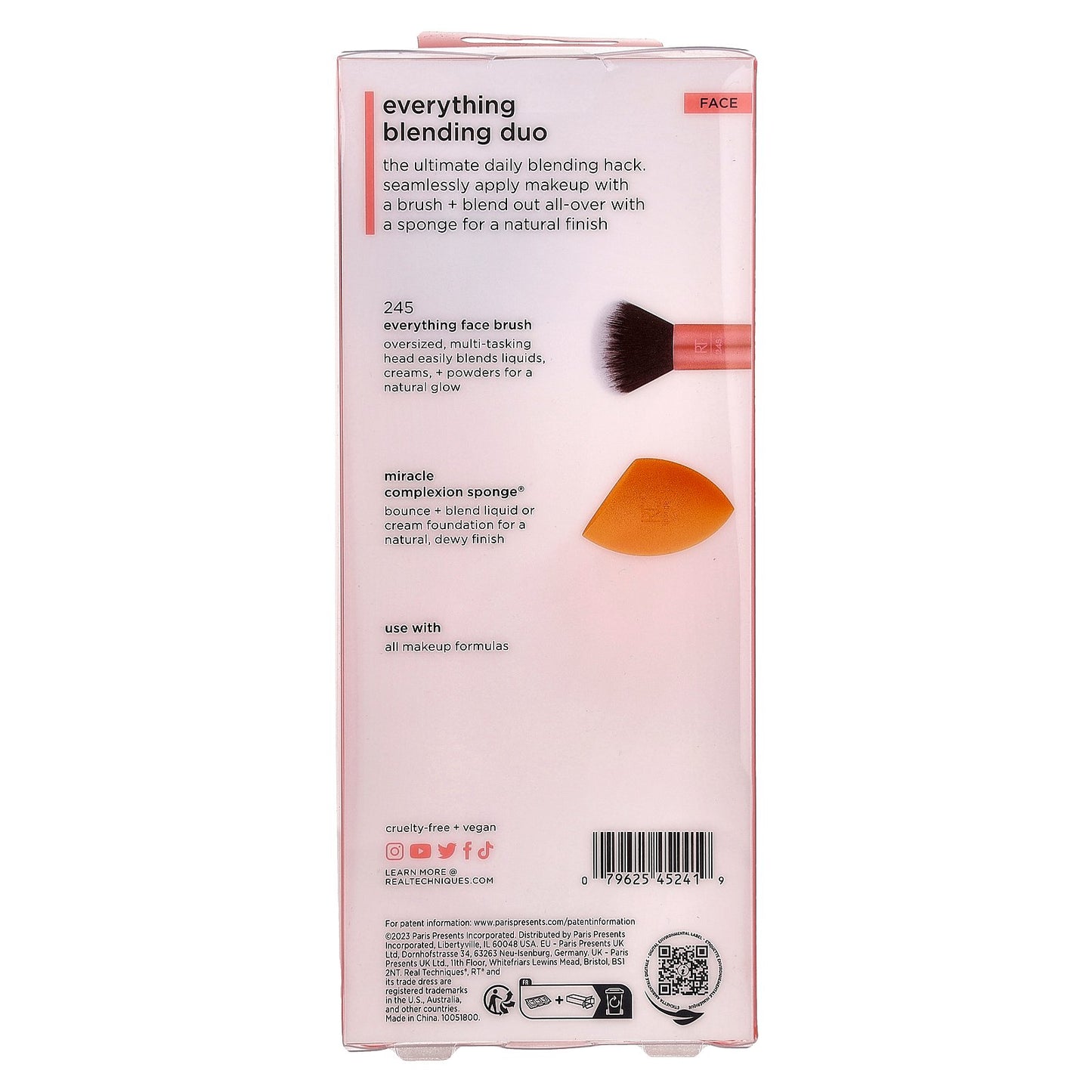 Real Techniques, Everything Blending Duo, Face, 2 Piece Set