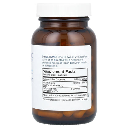 Metabolic Maintenance, L-Tryptophan, 500 mg, 60 Capsules