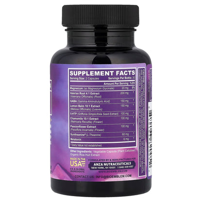 BioEmblem, Sleep, 60 Veggie Caps