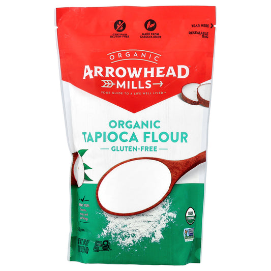 Arrowhead Mills, Organic Tapioca Flour, Gluten Free, 18 oz (510 g)
