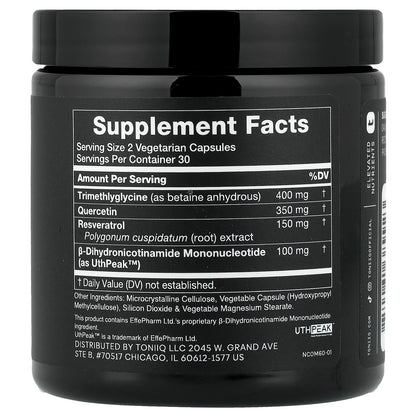 Toniiq, NMNH Complex 1000, 60 Capsules