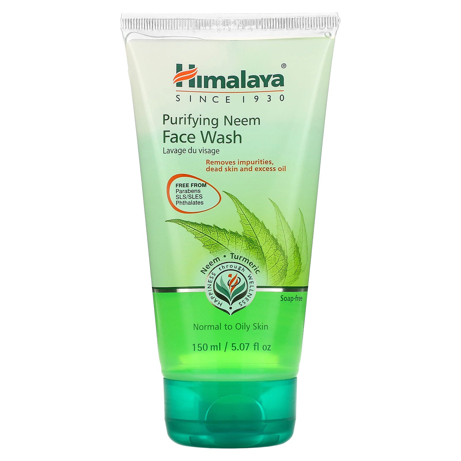 Himalaya, Purifying Neem Face Wash, Normal to Oily Skin, 5.07 fl oz (150 ml)