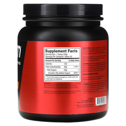 JYM Supplement Science, Post JYM, Fast-Digesting Carb, Mandarin Orange, 2.2 lbs (993 g)